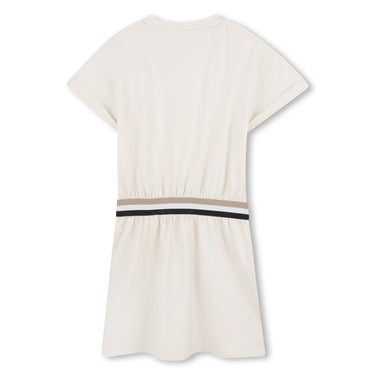 BOSS vestido para niña y adolescente color beige